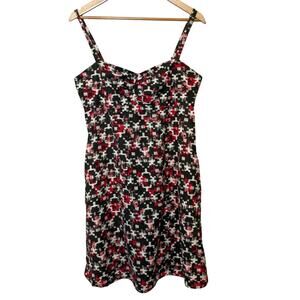 Patagonia Women’s Summertime Dress Hemp Cotton Thin Strap Odalisque Silt Size 10